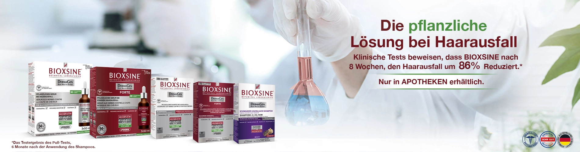 bioxsine hair loss