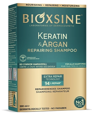 bioxsine keratin argan shampoo