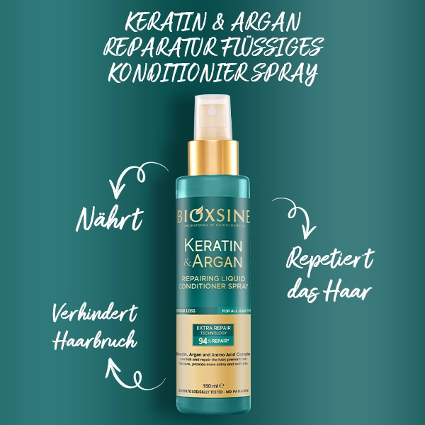 bioxsine keratin argan spray 3