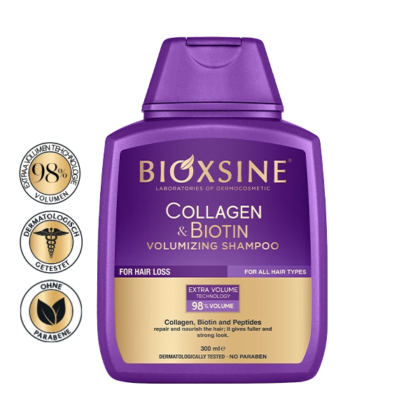 bioxsine kollagen biotin shampoo