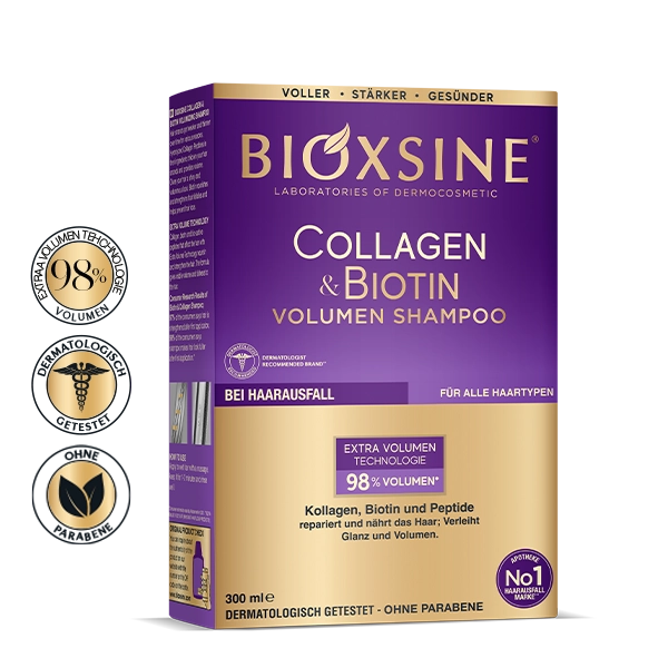 bioxsine kollagen biotin shampoo